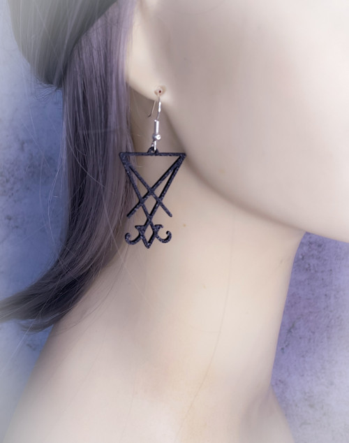 Náušnice Sigil Lucifer — foto 2