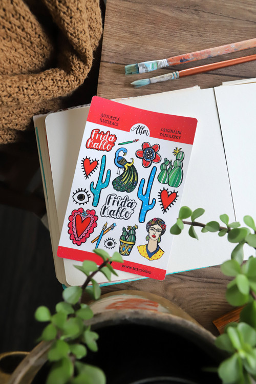 Samolepky- Frida Kahlo — foto 2