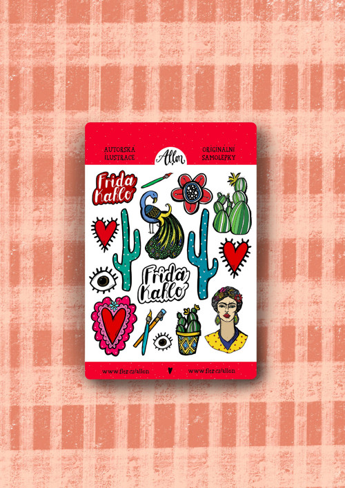 Samolepky- Frida Kahlo — foto 3
