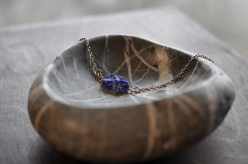 Lapis lazuli - ptáček - na ruku — foto 6