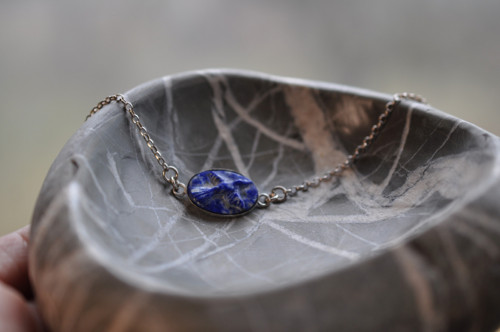 Lapis lazuli - ptáček - na ruku — foto 5