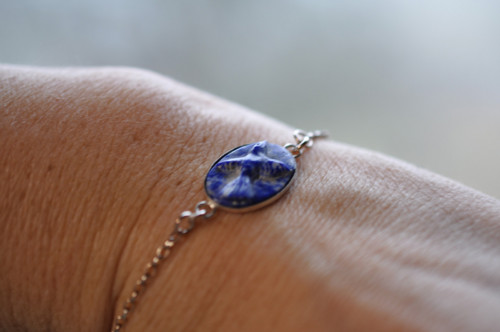 Lapis lazuli - ptáček - na ruku — foto 3