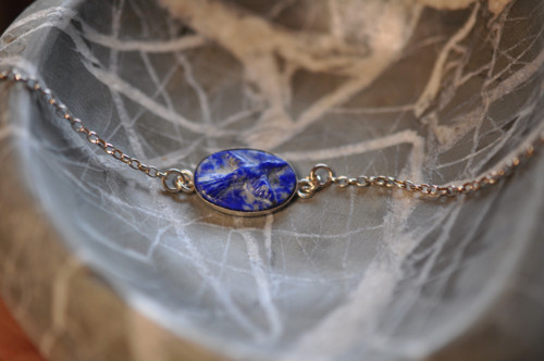 Lapis lazuli - ptáček - na ruku — foto 4