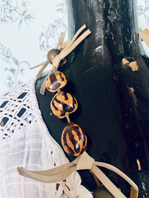 Náhrdelník boho přírodní — foto 3
