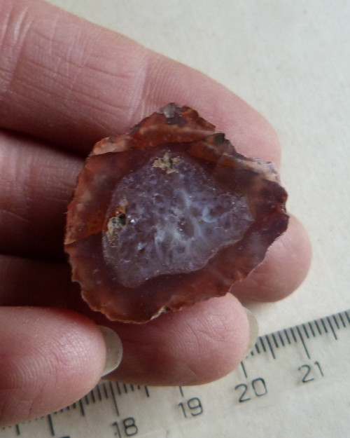 Achát - Doubravice ČR - 3,1 cm — foto 2