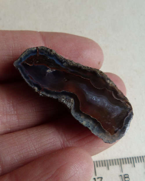 Achát - Doubravice ČR - 4 cm — foto 2