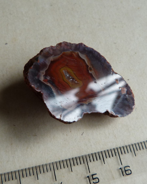 Achát - Doubravice ČR - 3,5 cm — foto 5