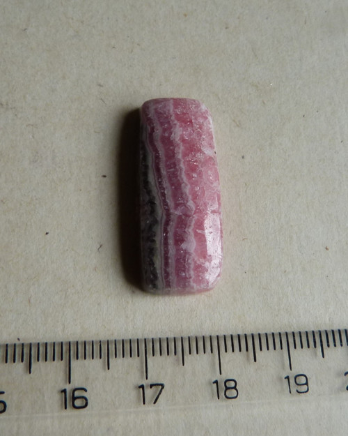 Rodochrozit kabašon - 3 cm — foto 5