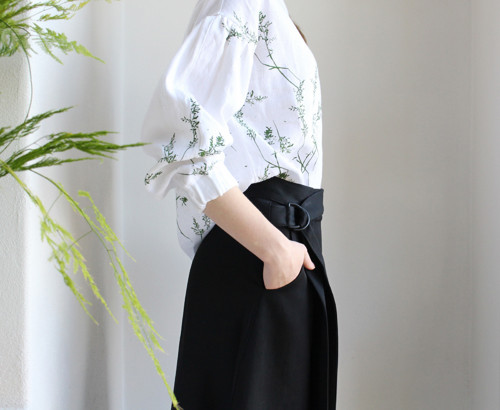 Lněná halenka LOUKA — foto 2