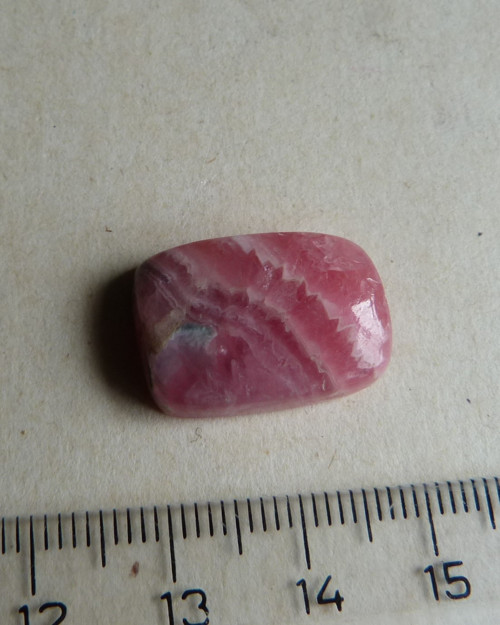 Rodochrozit kabašon - 2 cm — foto 5