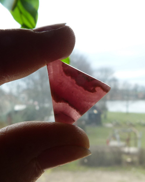 Rodochrozit kabašon - 2,4 cm - Extra! — foto 4