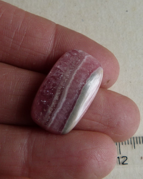 Rodochrozit kabašon - 2,5 cm — foto 2