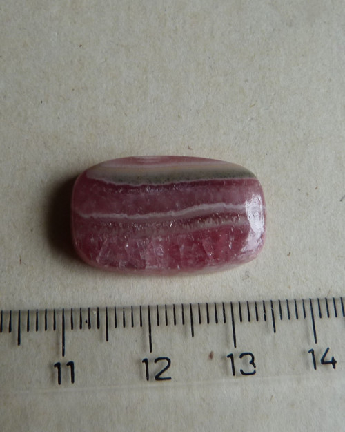 Rodochrozit kabašon - 2,5 cm — foto 4