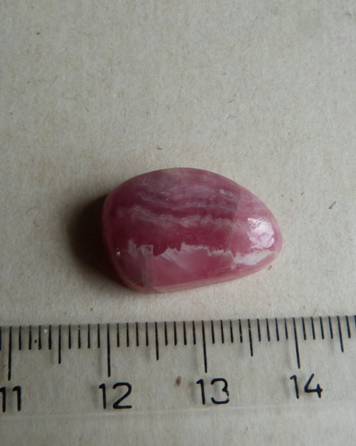 Rodochrozit kabašon - 2,1 cm - Extra! — foto 4