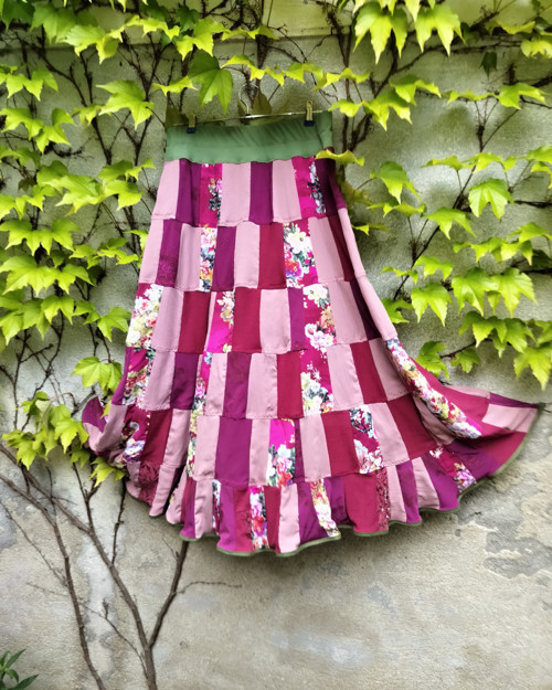 Patchworková sukně Pink lady — foto 2