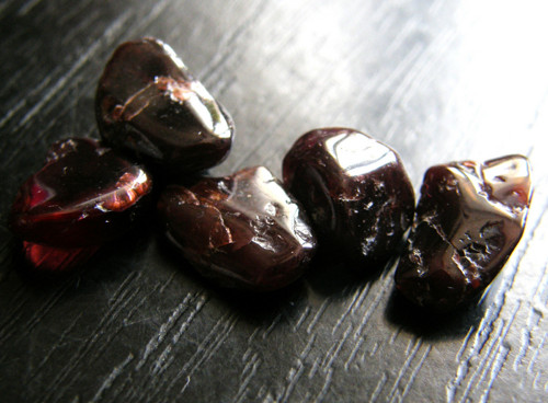 Pyralmandin granát - tromlované kousky — foto 2
