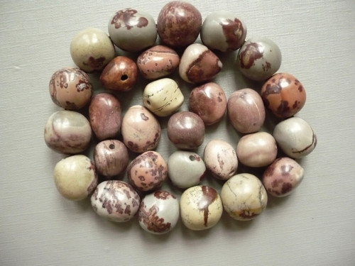 Vrtané valounky - porcelanit, 2 ks — foto 3