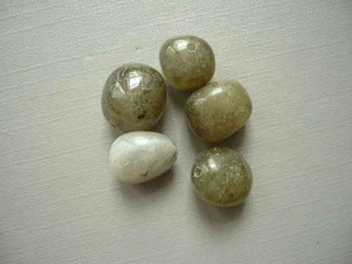 Vrt. valounky - labradorit 12 mm, 1 ks — foto 2