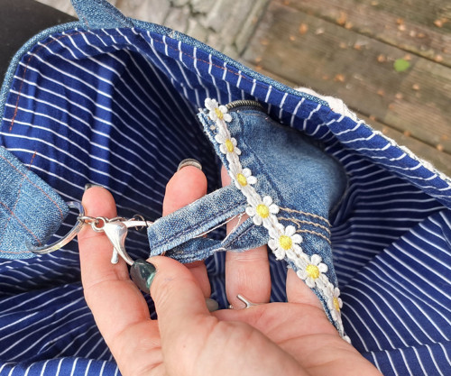 Nákupní taška denim — foto 3