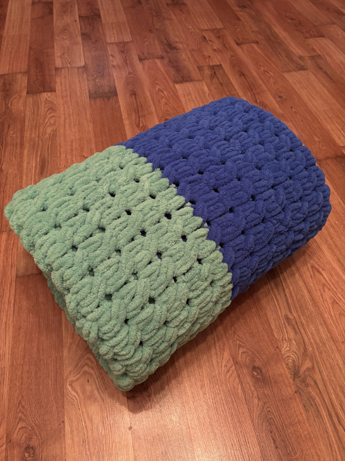 Maxi deka Puffy 140x180 cm modro-zelená Earth — foto 6