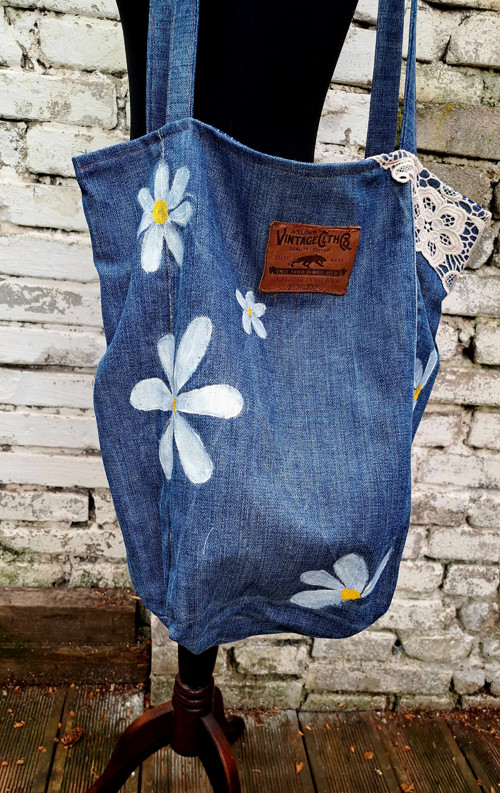 Nákupní taška denim — foto 2