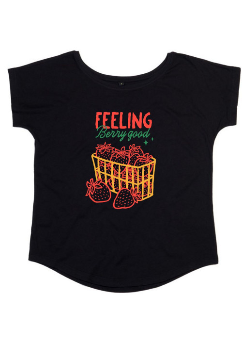 Bio dámské tričko "Feeling Berry Good" — foto 2