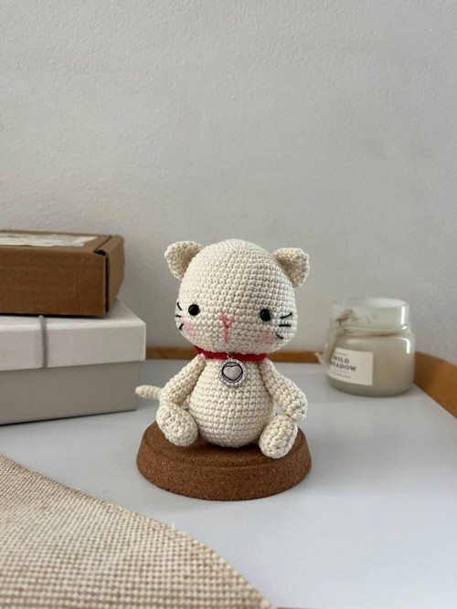 Kočička Amigurumi — foto 6