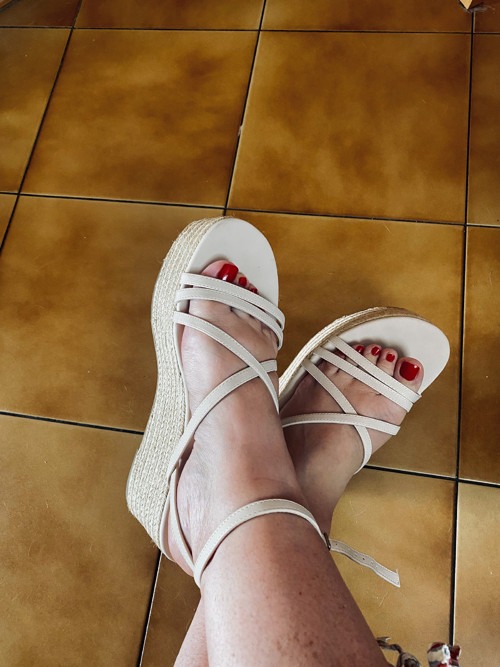 Boty boho letní na platformě — foto 6