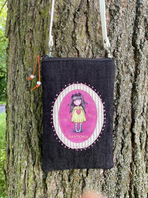 Mini kabelka SANTORO na zip — foto 3