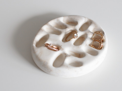 Tácek na šperky Gold coaster - Marble — foto 3