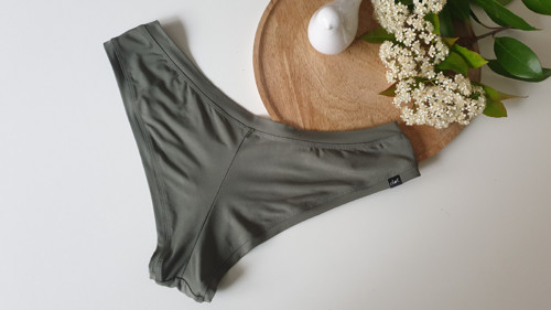 Dámské BRAZILKY - BAMBUS *Khaki — foto 3