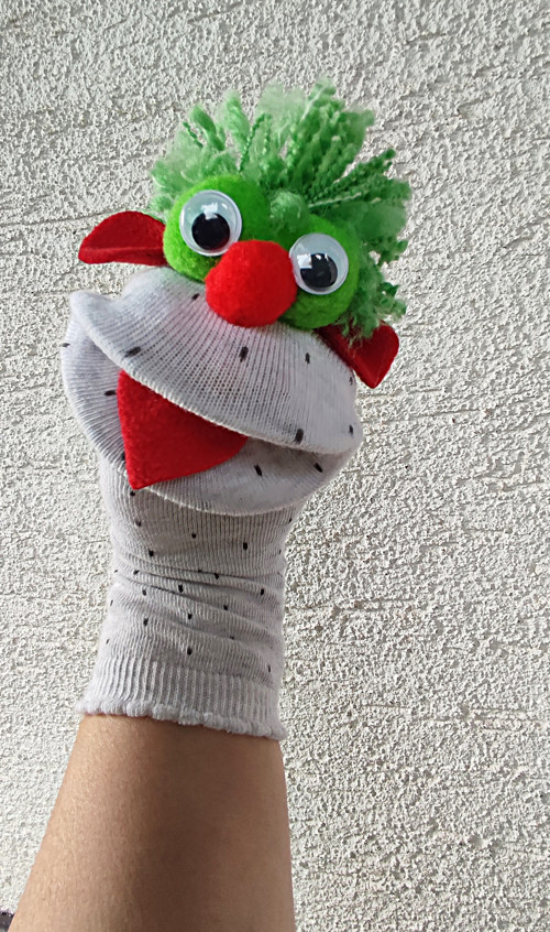 Maňásek ponožkáček. č.3384/E — foto 2