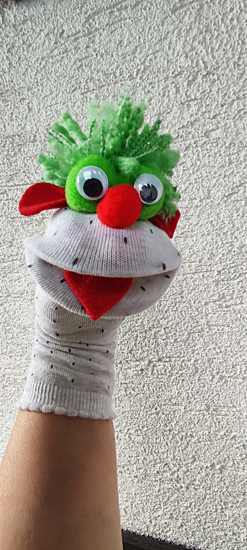 Maňásek ponožkáček. č.3384/E — foto 3
