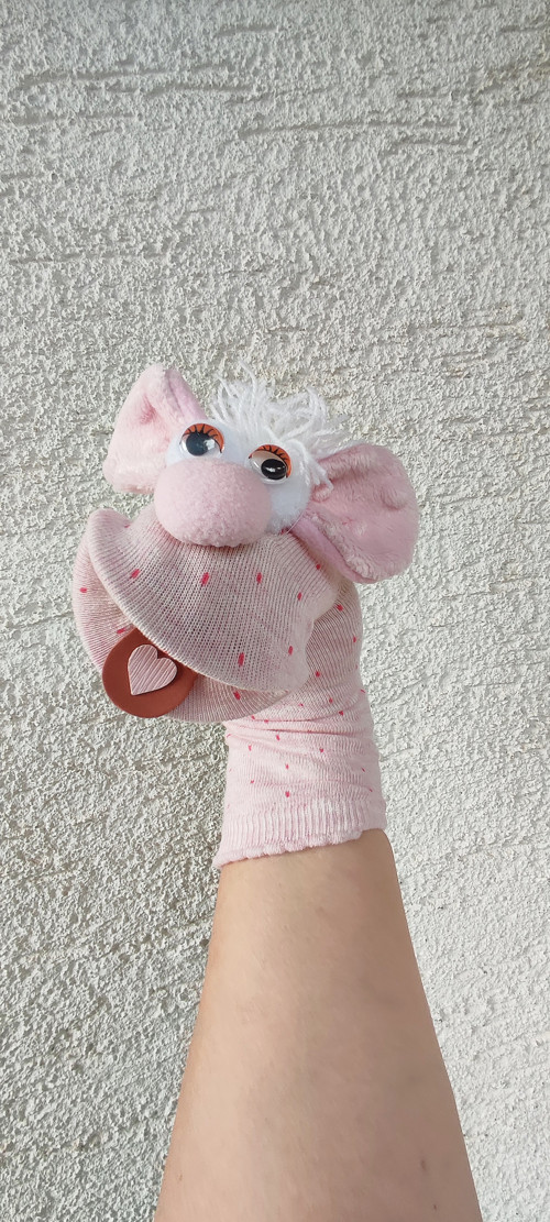 Maňásek ponožkáček. č.3391/E — foto 3