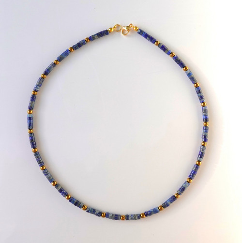Náhrdelník s lapis lazuli (33) — foto 3