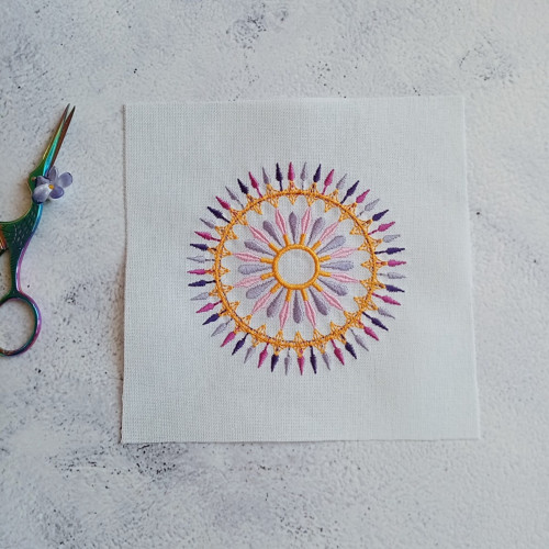Mandala na látce JEDINÝ KUS — foto 2