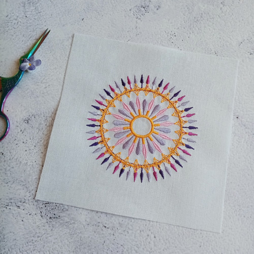 Mandala na látce JEDINÝ KUS — foto 3