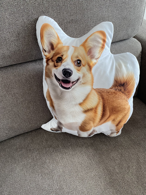 Polštář 3D - Corgi — foto 3