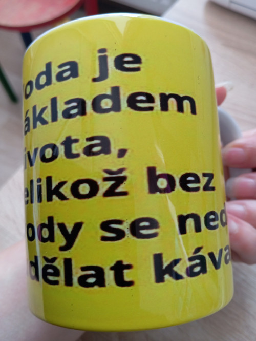 Hrneček s nápisem — foto 3