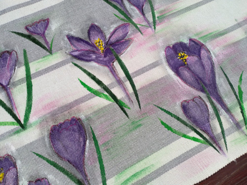 Malované krokusy — foto 4