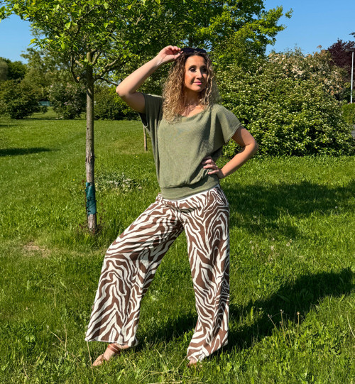 Volné kalhoty safari — foto 4