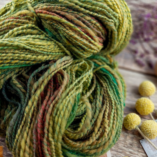 Ručně předená příze, merino blend #28 — foto 3