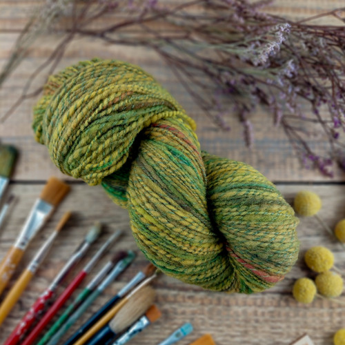 Ručně předená příze, merino blend #28 — foto 6