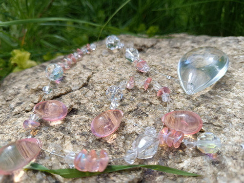 Suncatcher - růžová rosa — foto 4