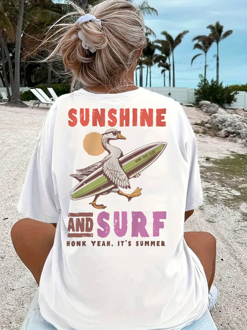Tričko SUNSHINE & SURF — foto 4