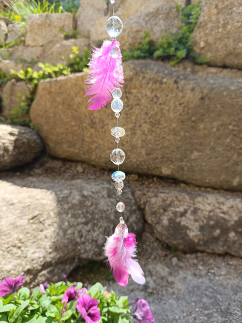 Suncatcher - peříčkový — foto 5