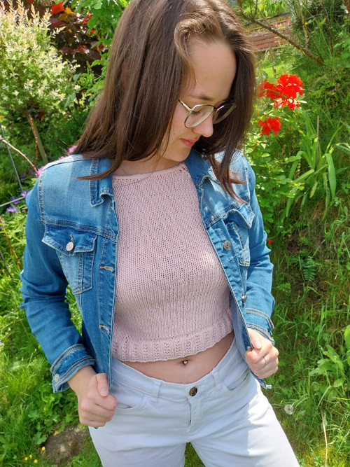 Pletené tílko — foto 2