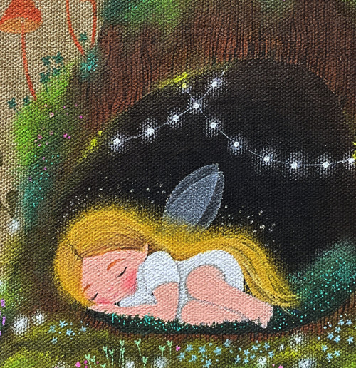 Lesní víla - 20x20cm — foto 2