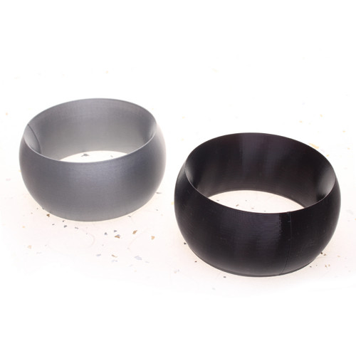 Dárkový set 2 náramků, šedá+černá — foto 2