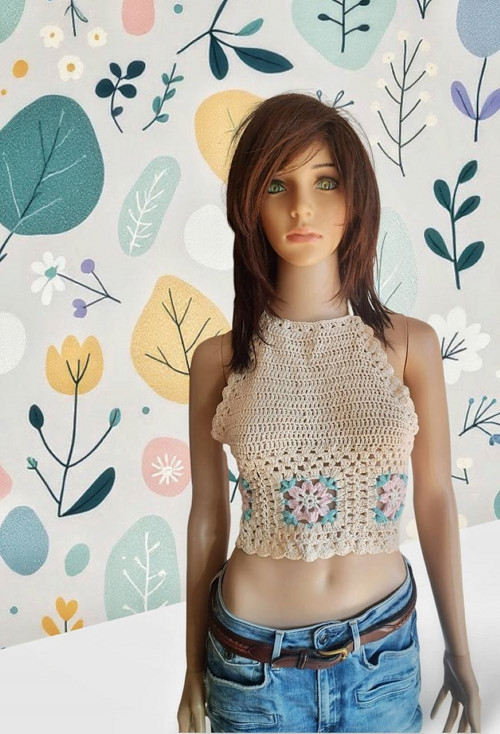 Letný top - "Kiara" — foto 2